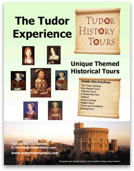 Tudor History Tours Brochure Image