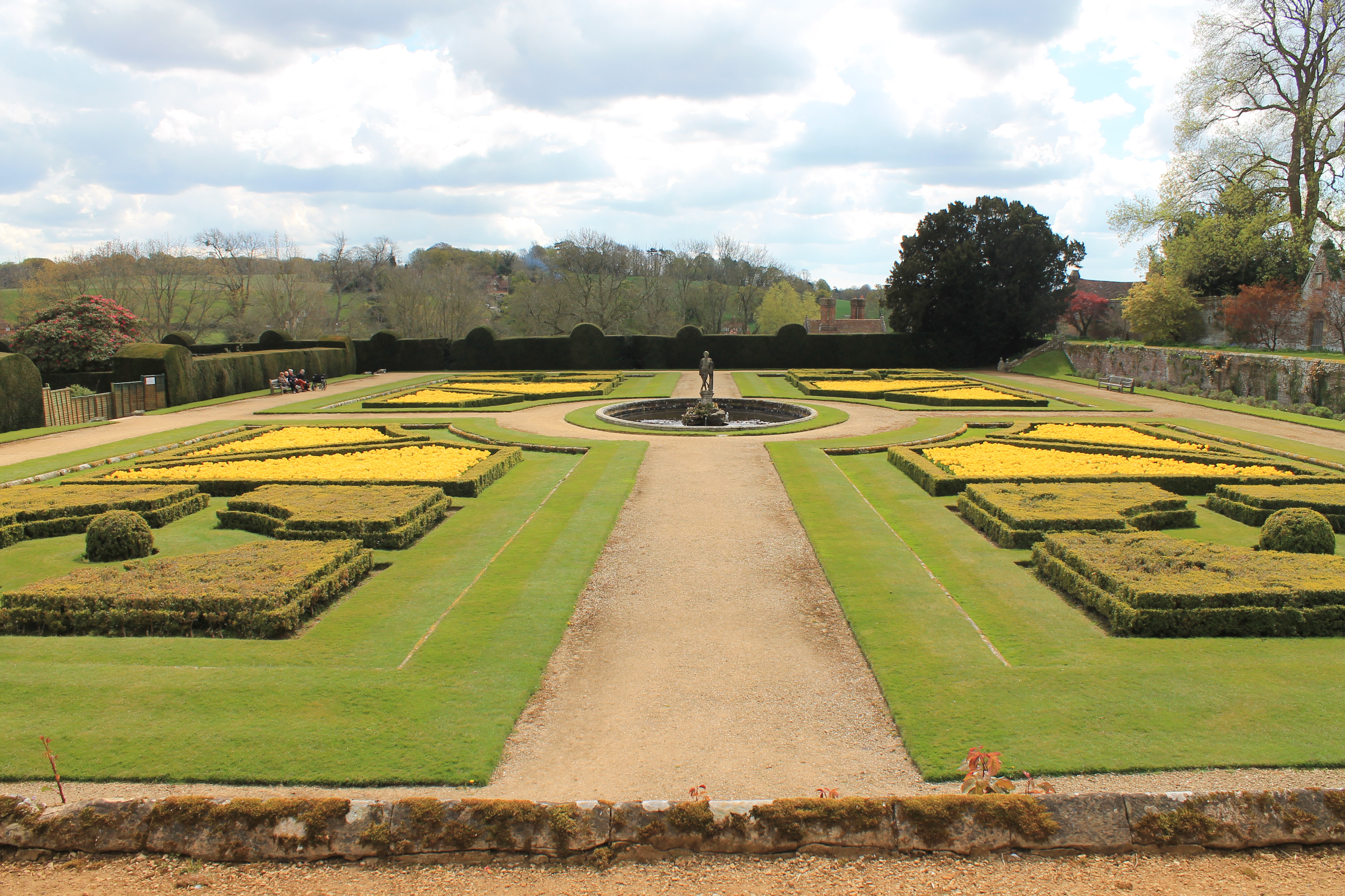 Penshurst Italian garden Image